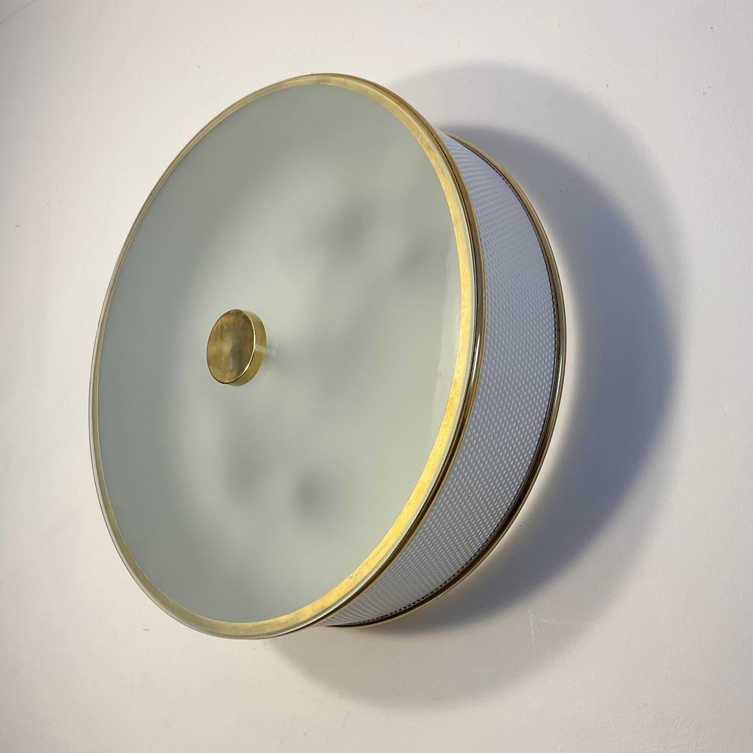 French 1950s Ceiling Light Attributed to Pierre Guariche for Maison Arlus For Sale