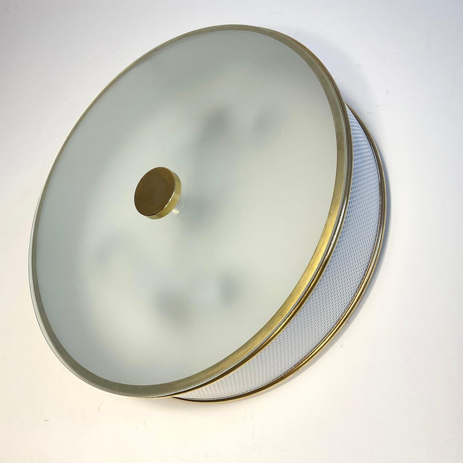 20th Century 1950s Ceiling Light Attributed to Pierre Guariche for Maison Arlus For Sale