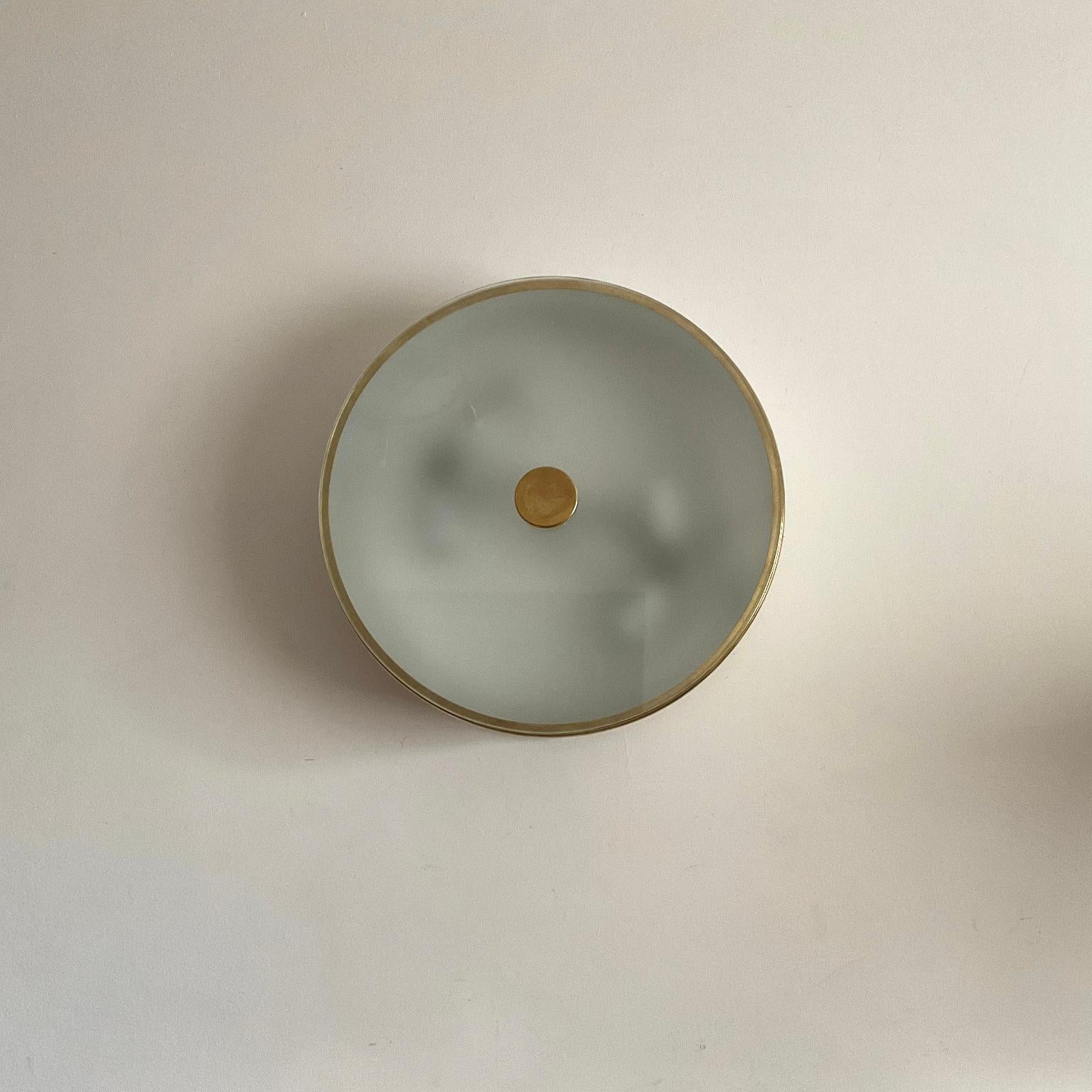 1950s Ceiling Light Attributed to Pierre Guariche for Maison Arlus For Sale 1