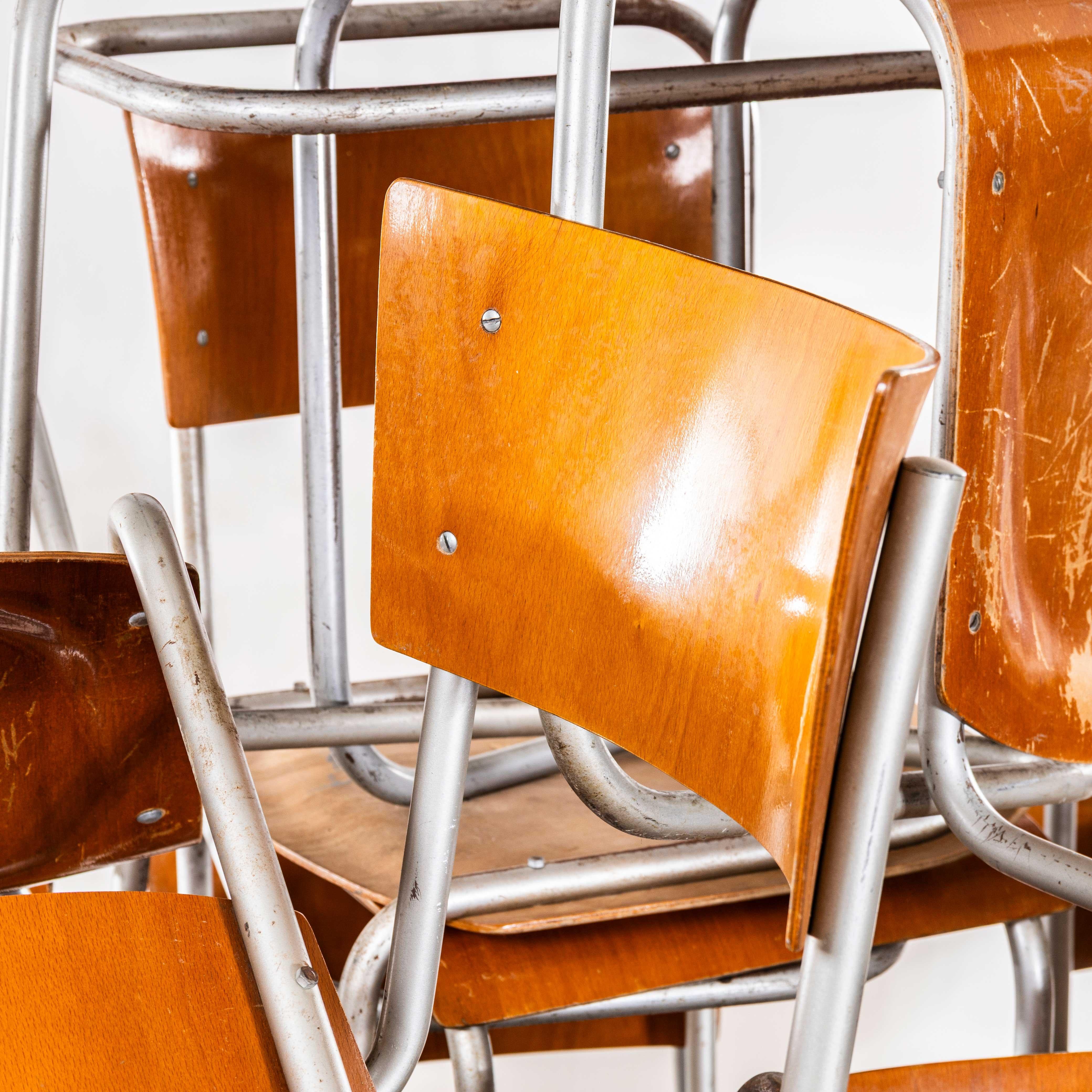 Metà XX secolo Sedia da pranzo a sbalzo FN6 degli anni '50 di Mart Stam per Mücke & Melder in vendita