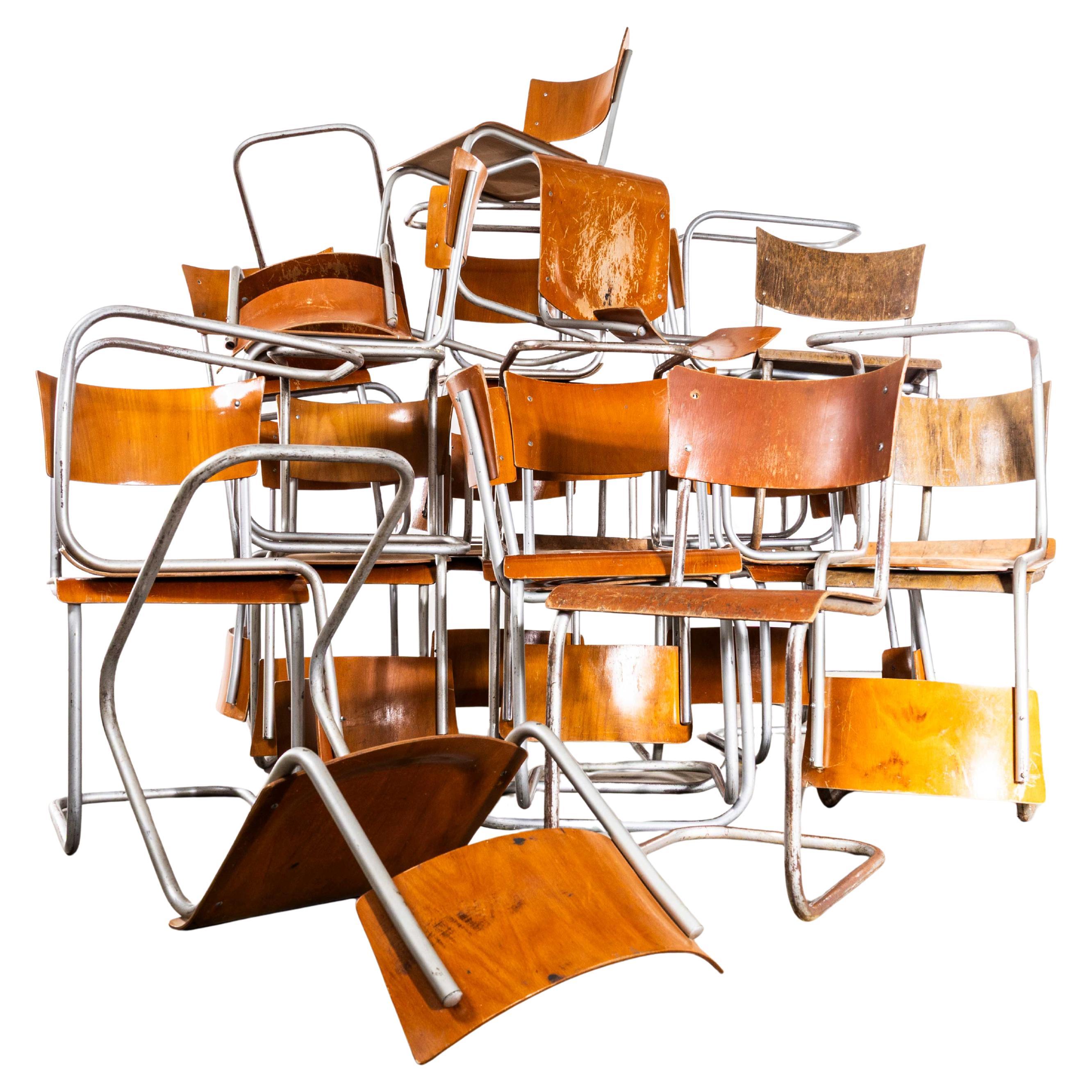 Sedia da pranzo a sbalzo FN6 degli anni 
50 di Mart Stam per Mücke 
Melder in vendita