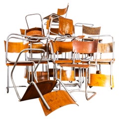 Sedia da pranzo a sbalzo FN6 degli anni '50 di Mart Stam per Mücke & Melder