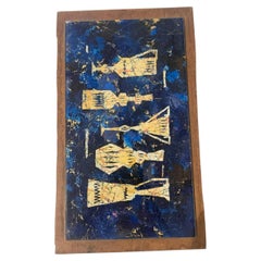 1950s Fontana Arte Glass Plaque by Duilio Barnabè (Dubè) Crystal
