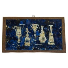 1950s Fontana Arte Glass Plaque by Duilio Barnabè (Dubè) Crystal