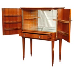 1950’s Förenades Möbler Mahogany Bar Cabinet