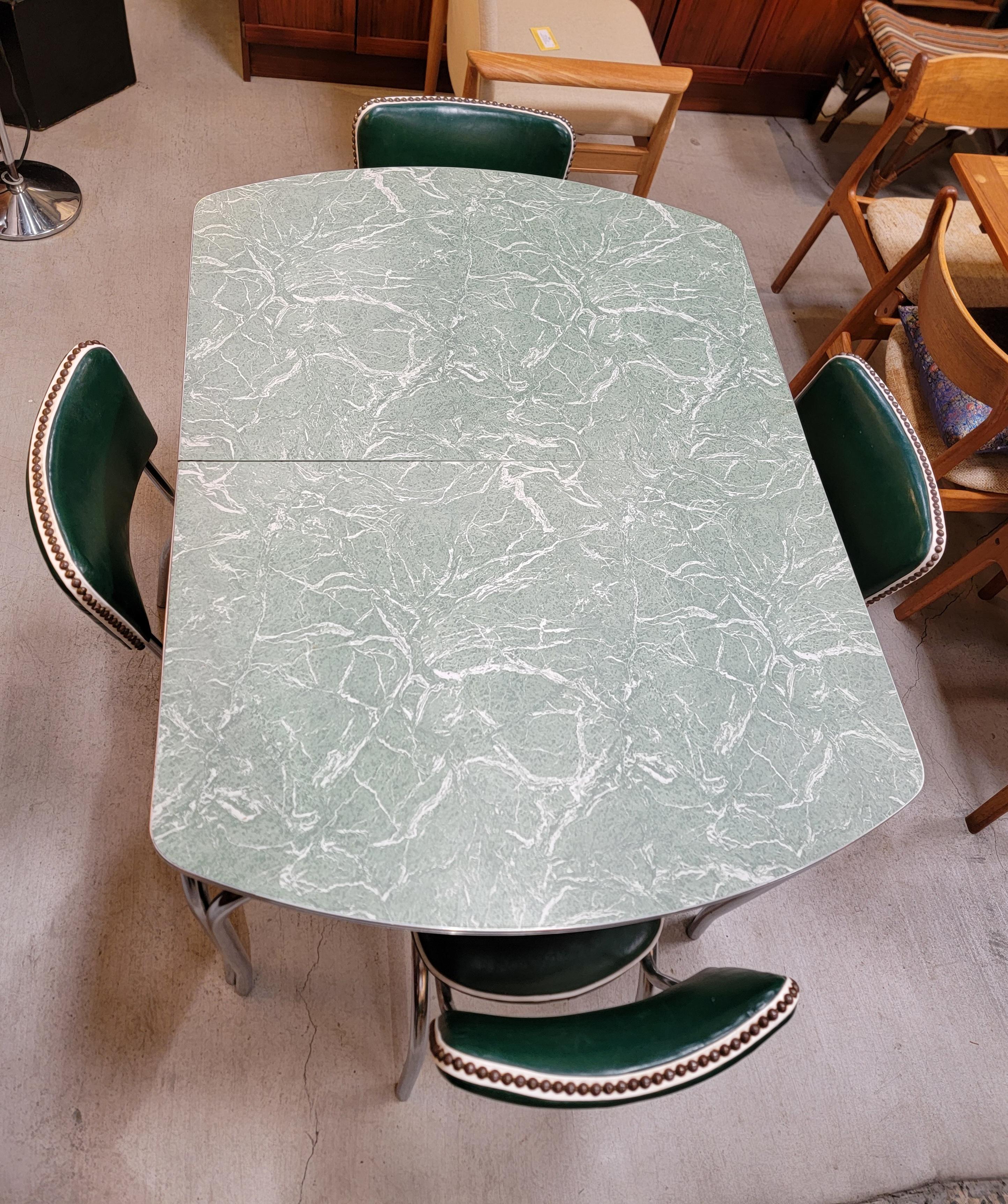 used retro kitchen table and chairs