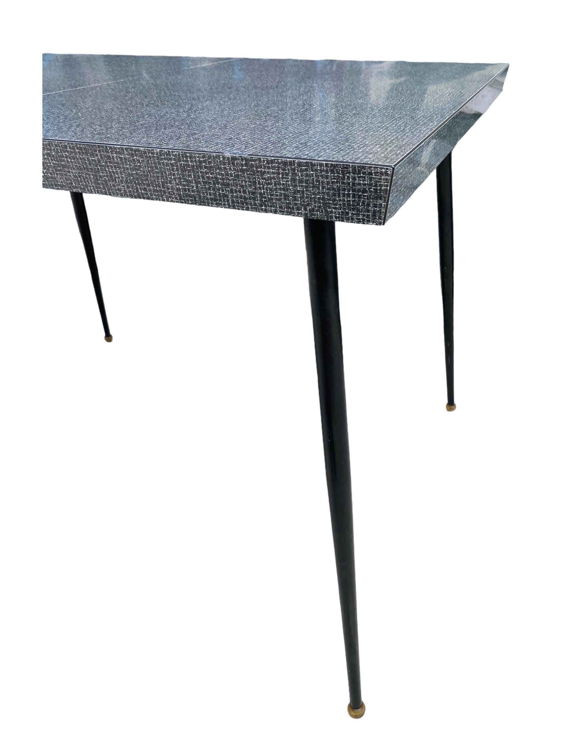 retro laminate dining table