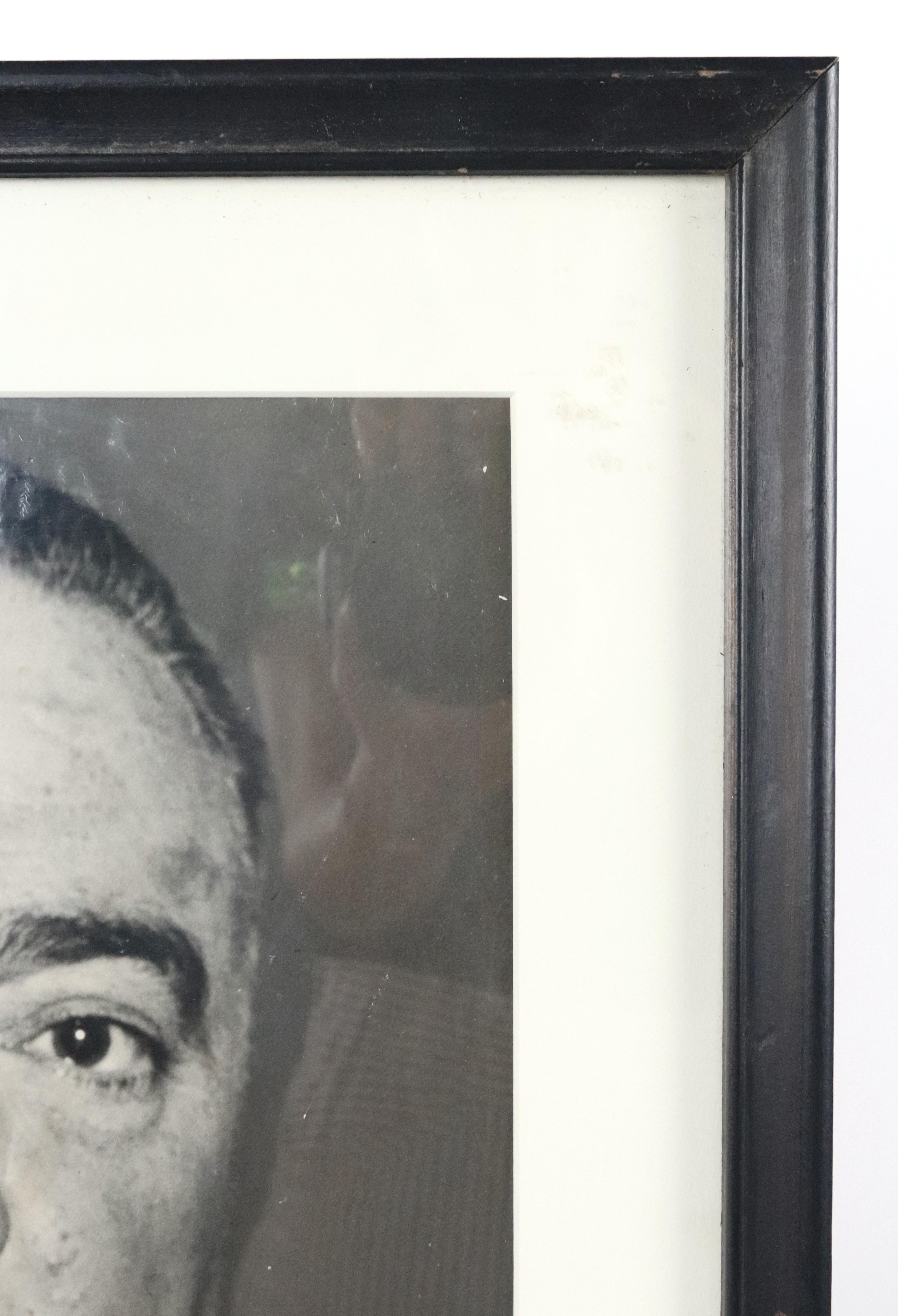 Photographie noir et blanc encadrée de J. Edgar Hoover datant des années 1950 en vente 1