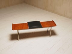 Banc minimaliste italien du milieu du siècle des années 1950 de Franco Campo & Carlo Graffi