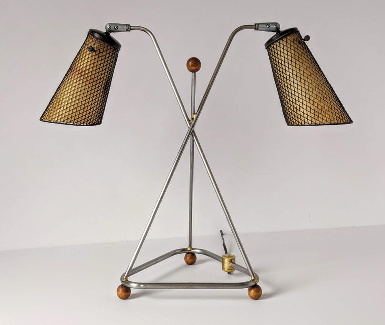 1950s Frederick Weinberg Table Lamp, USA For Sale 9