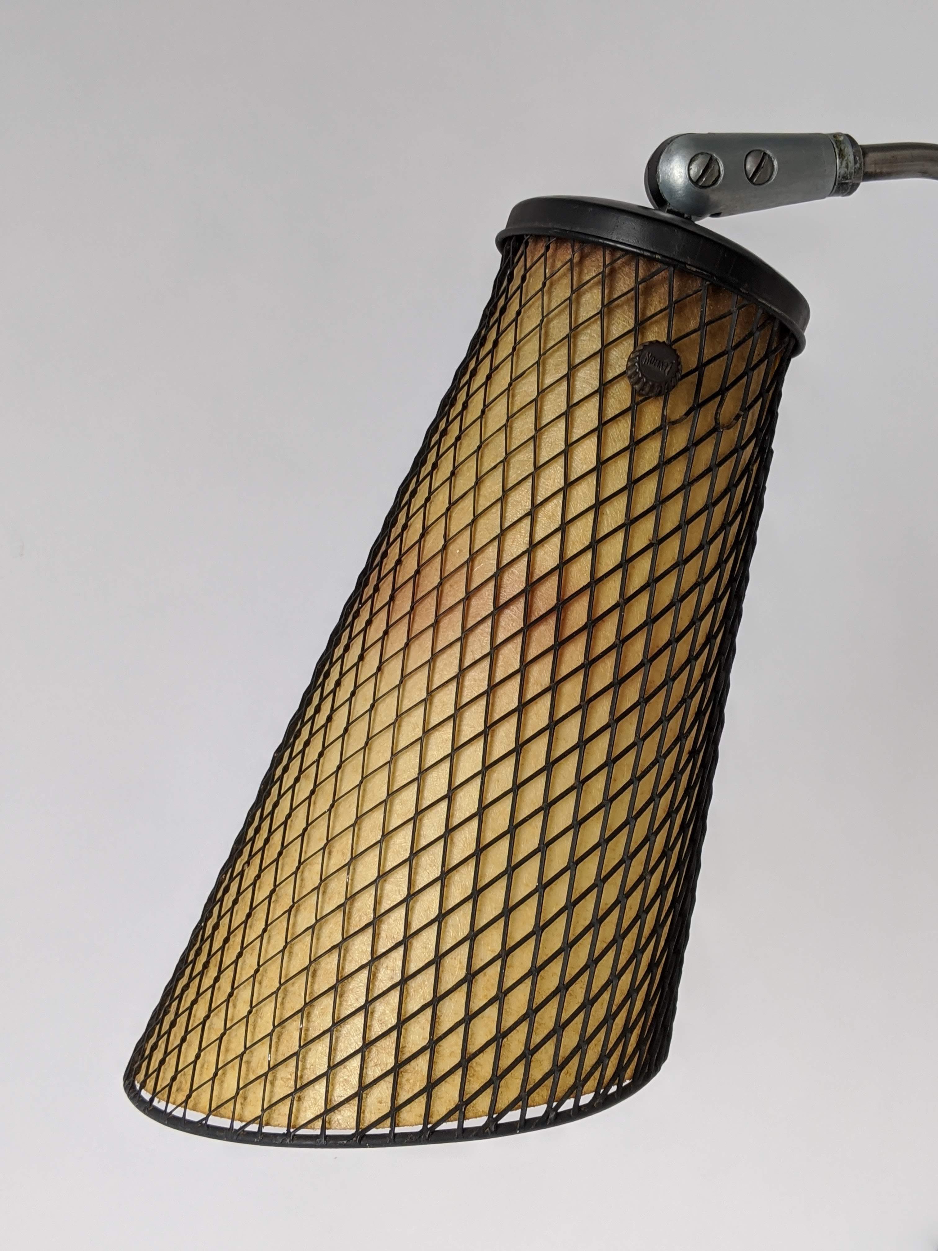 Metal 1950s Frederick Weinberg Table Lamp, USA For Sale