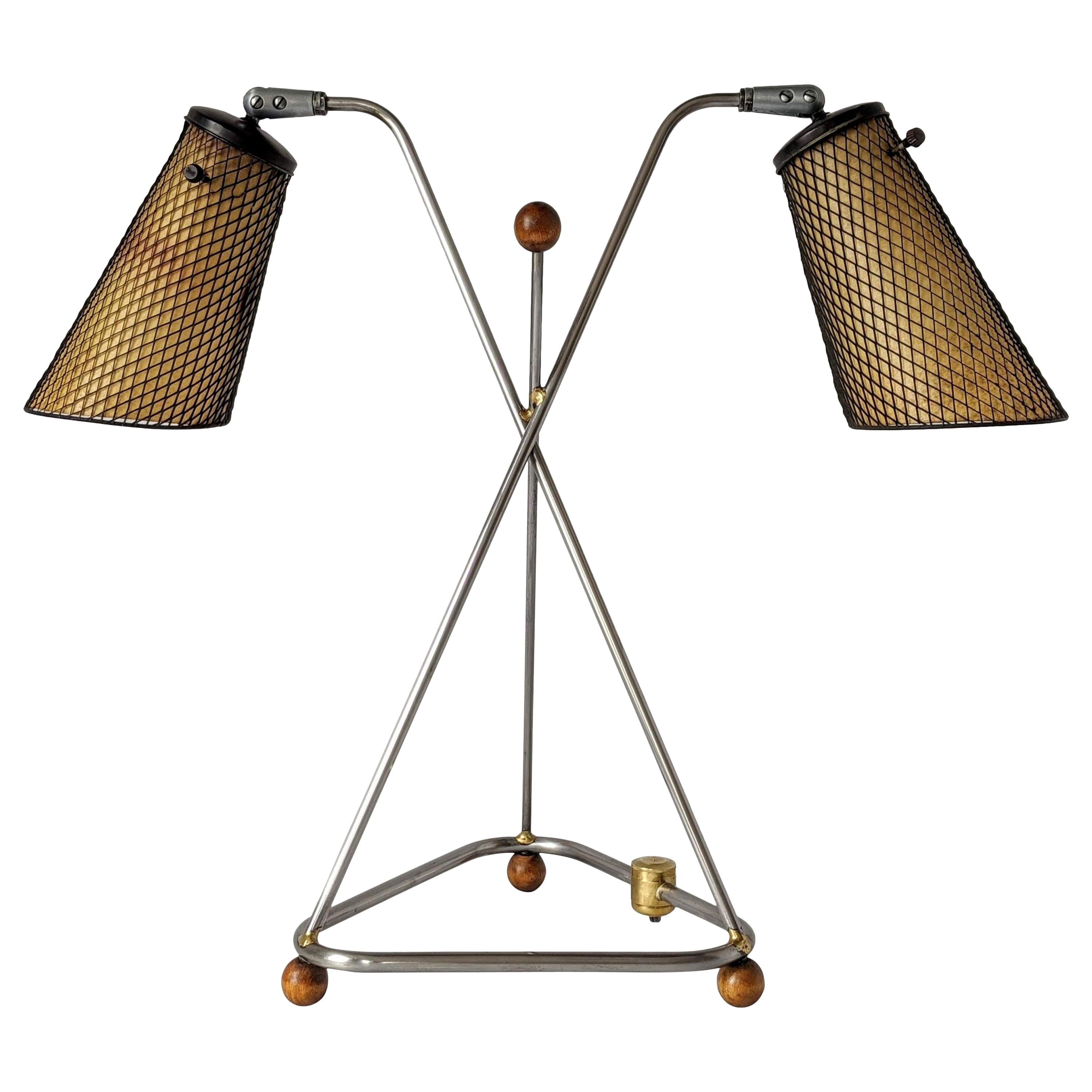 Lampada da tavolo Frederick Weinberg del 1950, USA in vendita