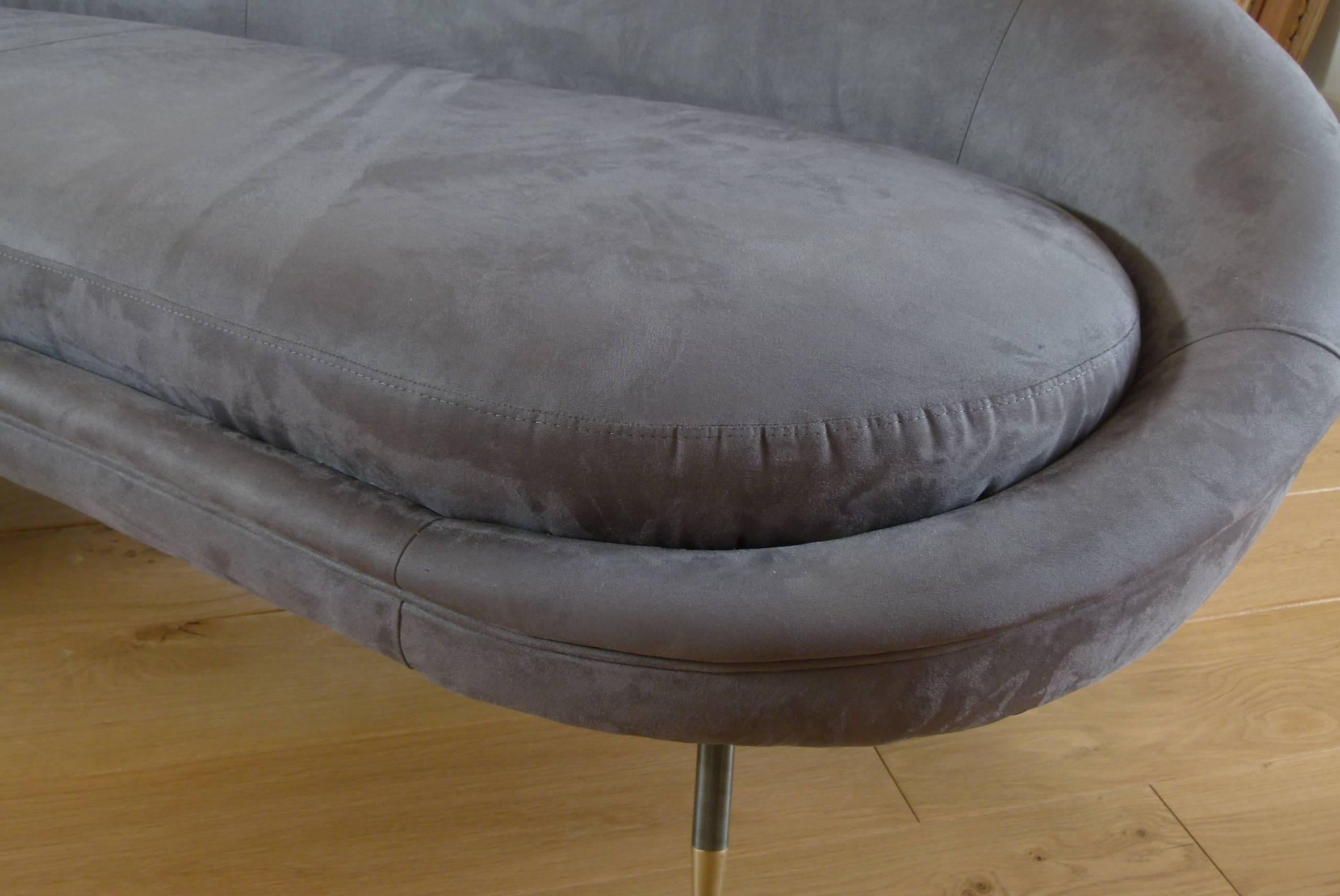 1950s Free Shape Italian Sofa For Sale 3