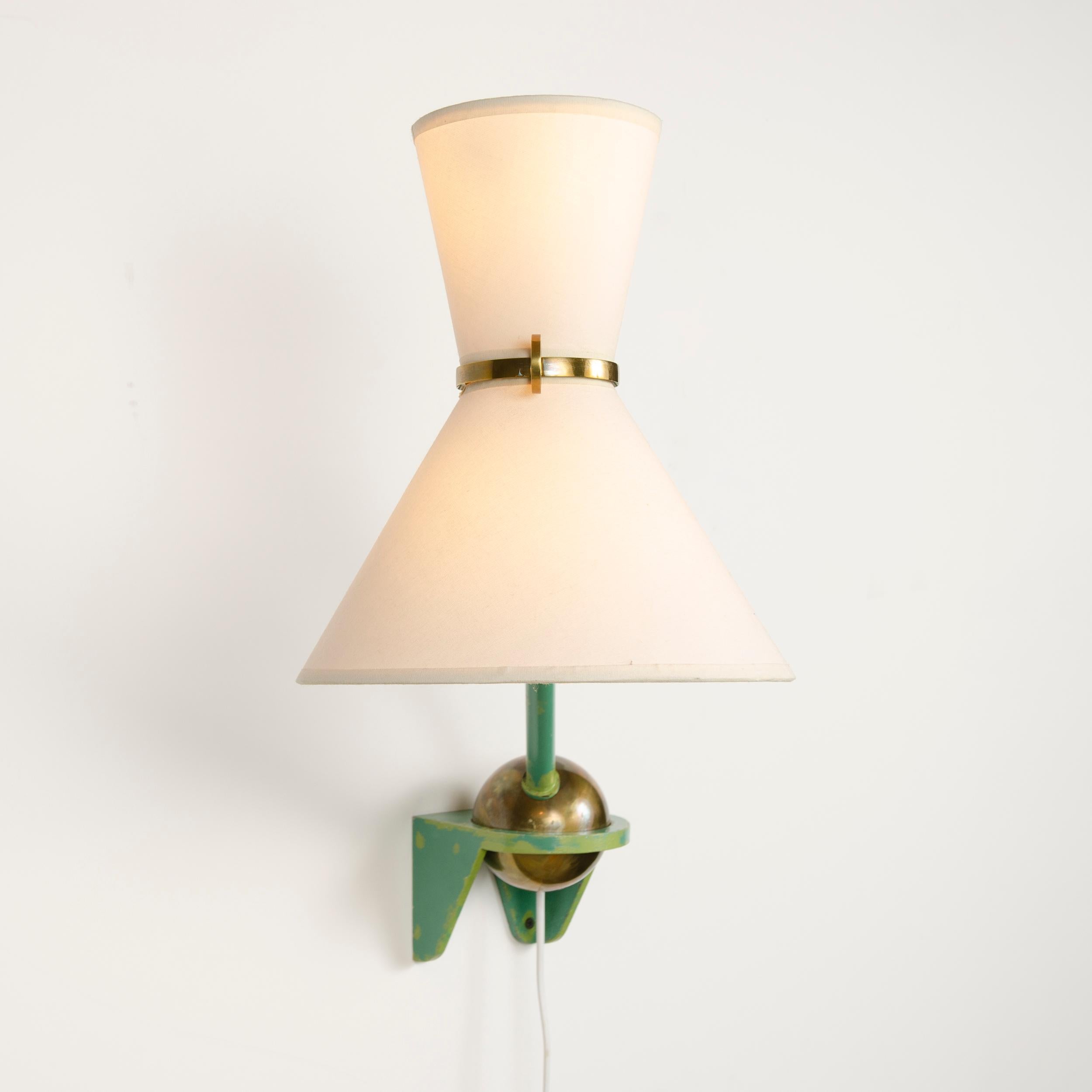Mid-20th Century 1950s French Adjustable and Telescoping Wall Lamp by Robert Mathieu