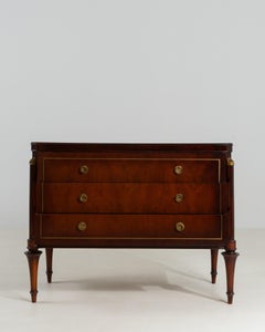 1950s French Antique Chest of Drawers - Functional Wooden Storage