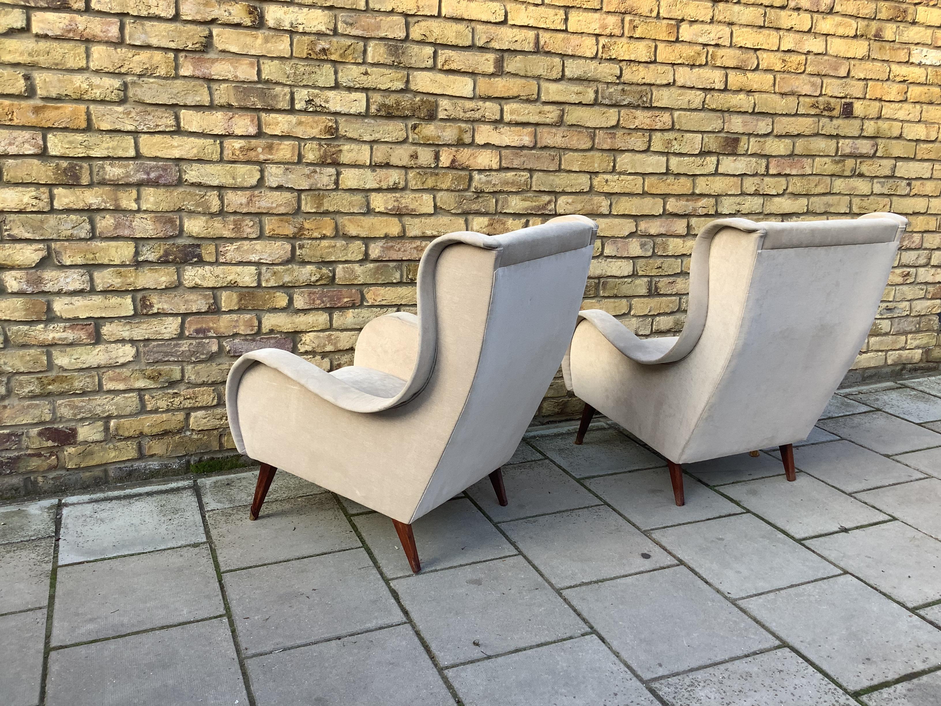 1950s armchairs for sale