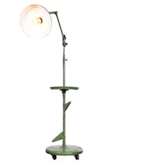 1950
s French Articulated Mechanic
s Floor Lamp