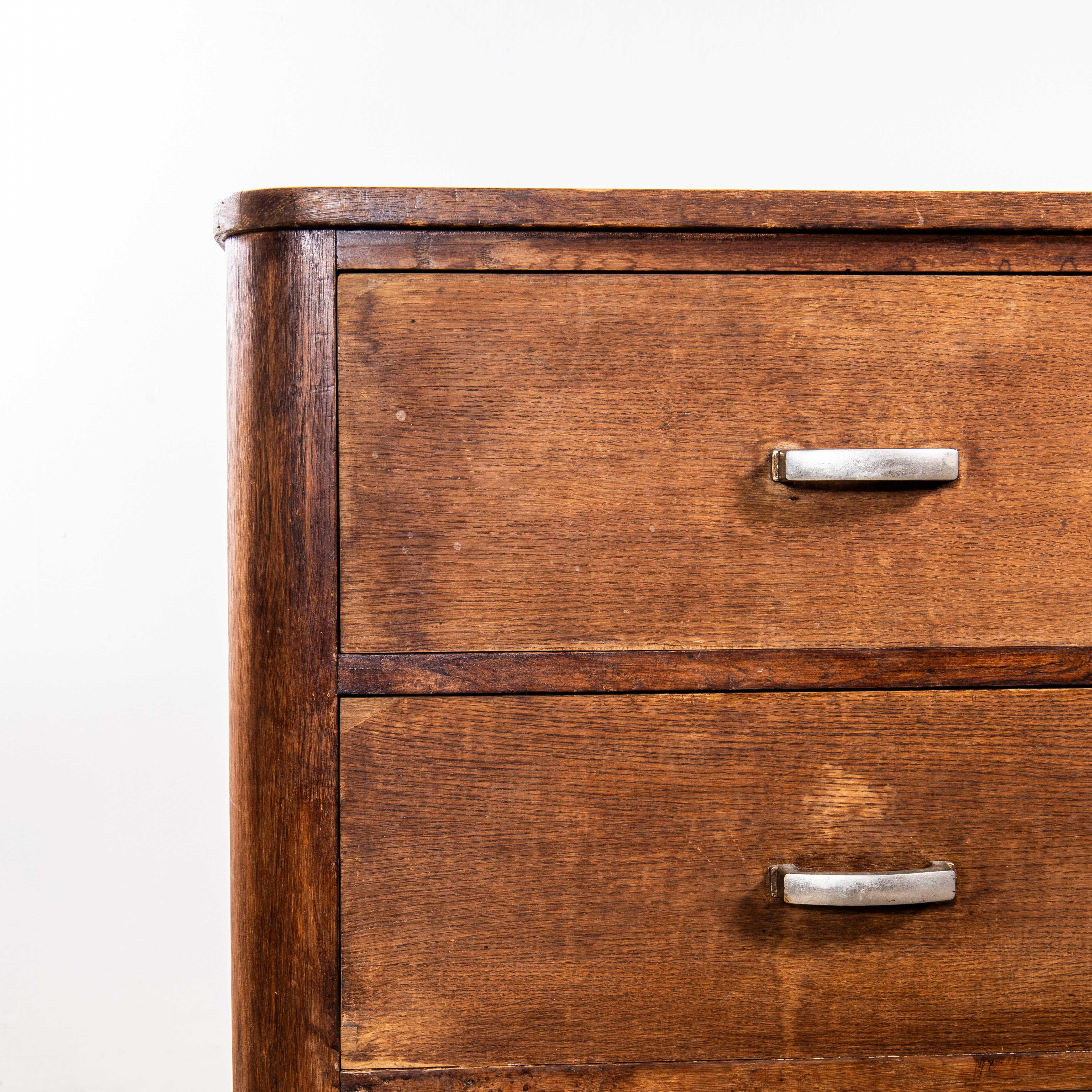 1950's French Bank Of Shop Drawers - Nine Drawers For Sale 1