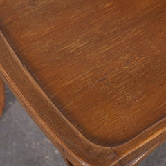 1950s French Baumann Bentwood Bistro Dining Chair, Model 2, Set of Twelve