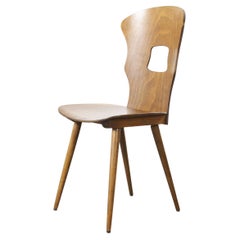 1950s French Baumann Bentwood Gentiane Dining Chair, Good Quantity Available