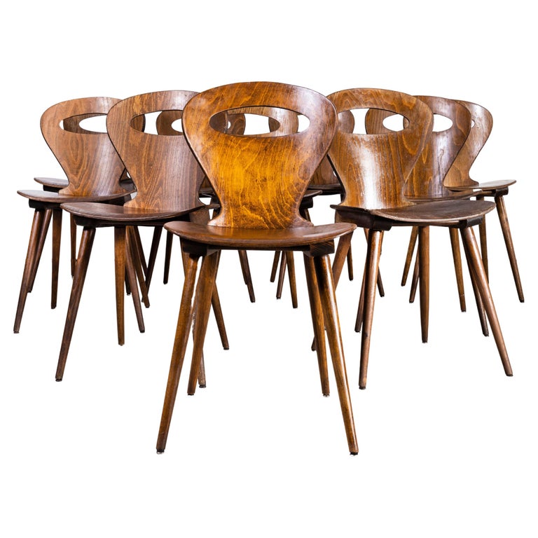 Chaise de salle à manger française Baumann Fourmi des années 1950, lot de  dix En vente sur 1stDibs | chaise baumann fourmi, chaise fourmi baumann,  chaise baumann menuet