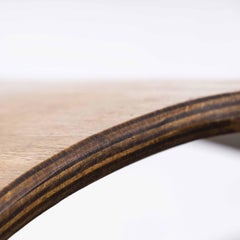 Baumann Gentiane français en chêne clair des années 1950  Chaise de salle à manger - Lot de quatre