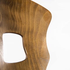 Siège Gentiane rembourré Baumann français des années 1950  Chaise de salle à manger, lot de six