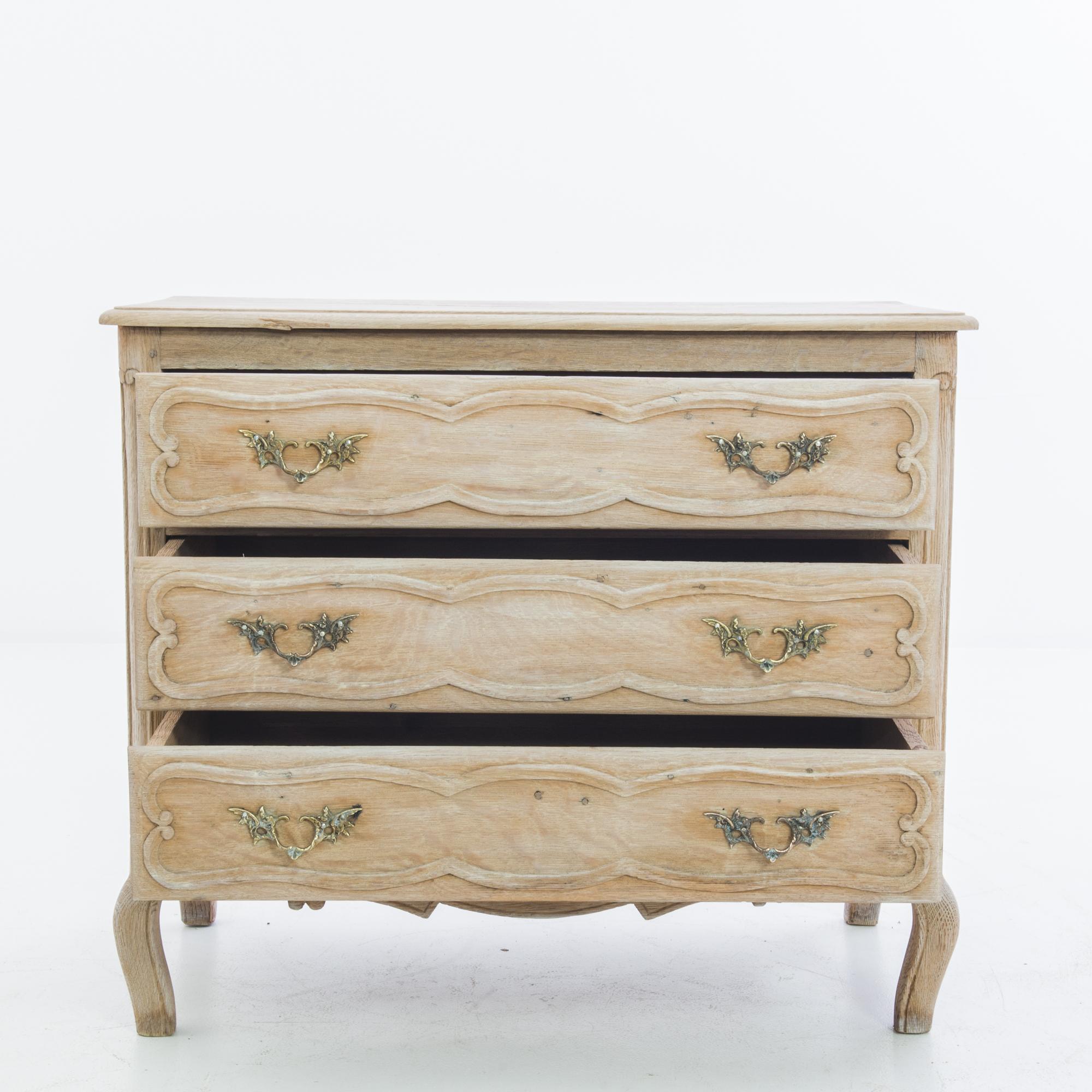 bleached oak dresser