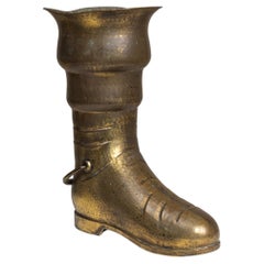 1950s French Brass Boot
