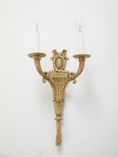 1950's French Bronze Sconces