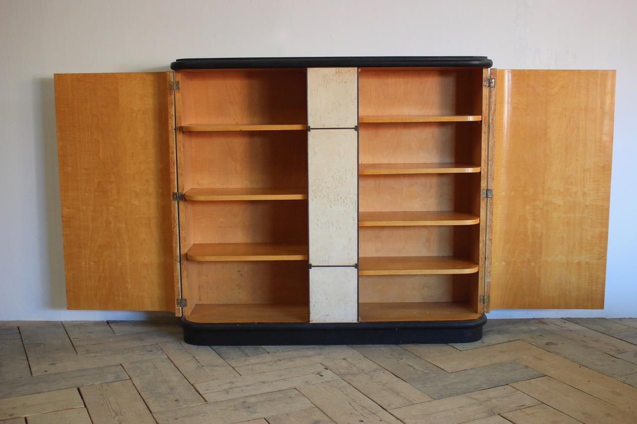 bleached maple cabinets