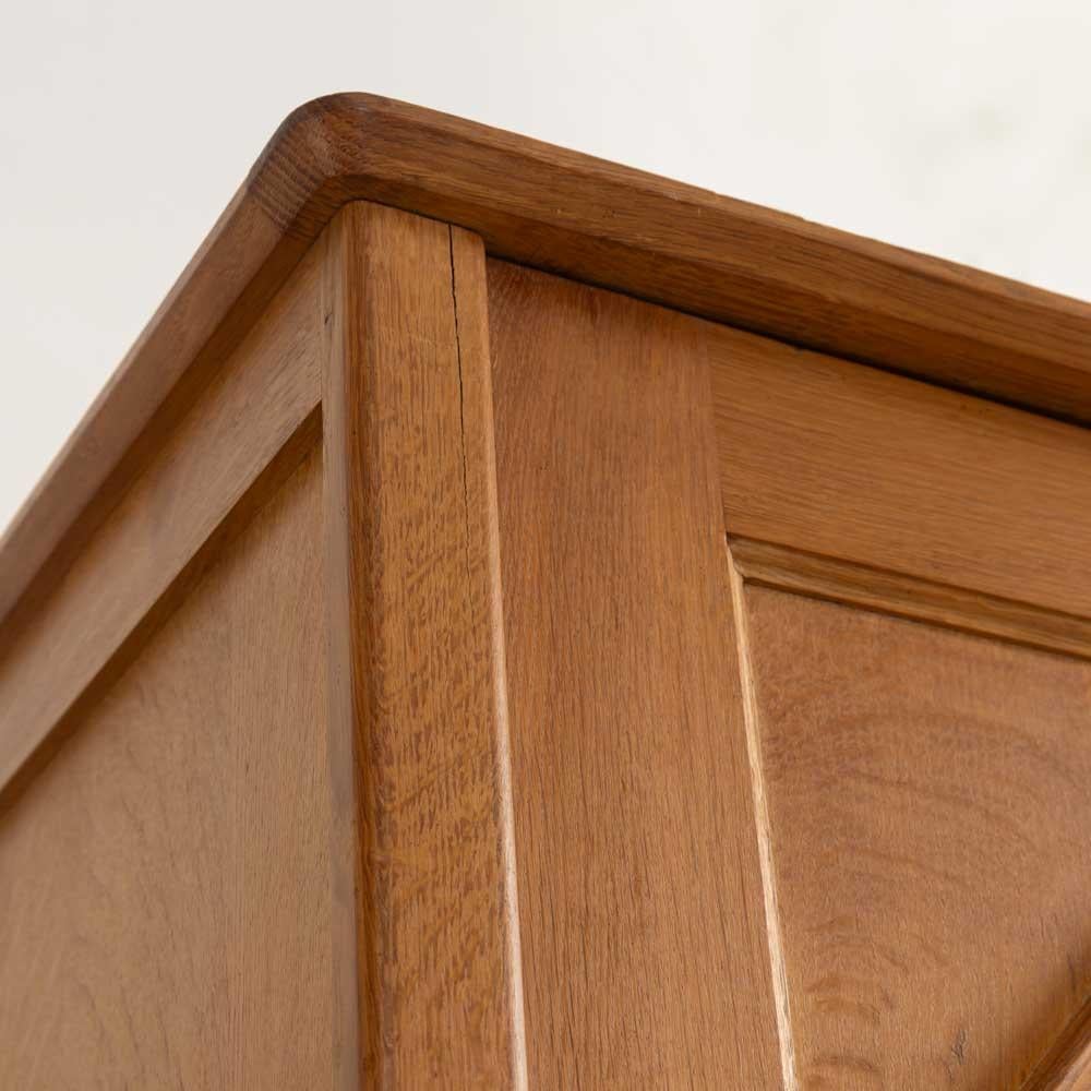 1950s French Carved Wood Cabinet in vendita 6