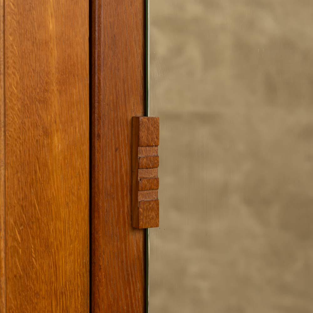 1950s French Carved Wood Cabinet in vendita 9