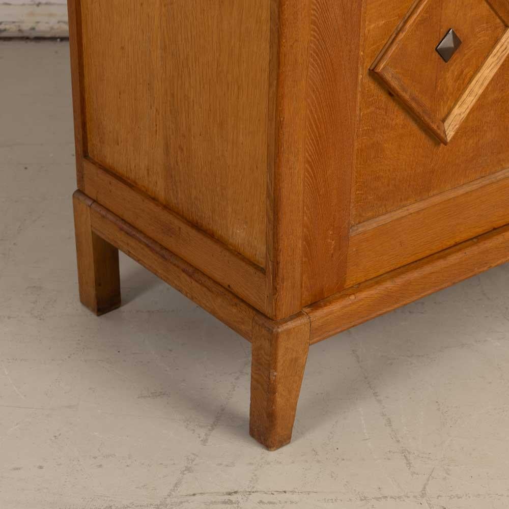 1950s French Carved Wood Cabinet in vendita 10