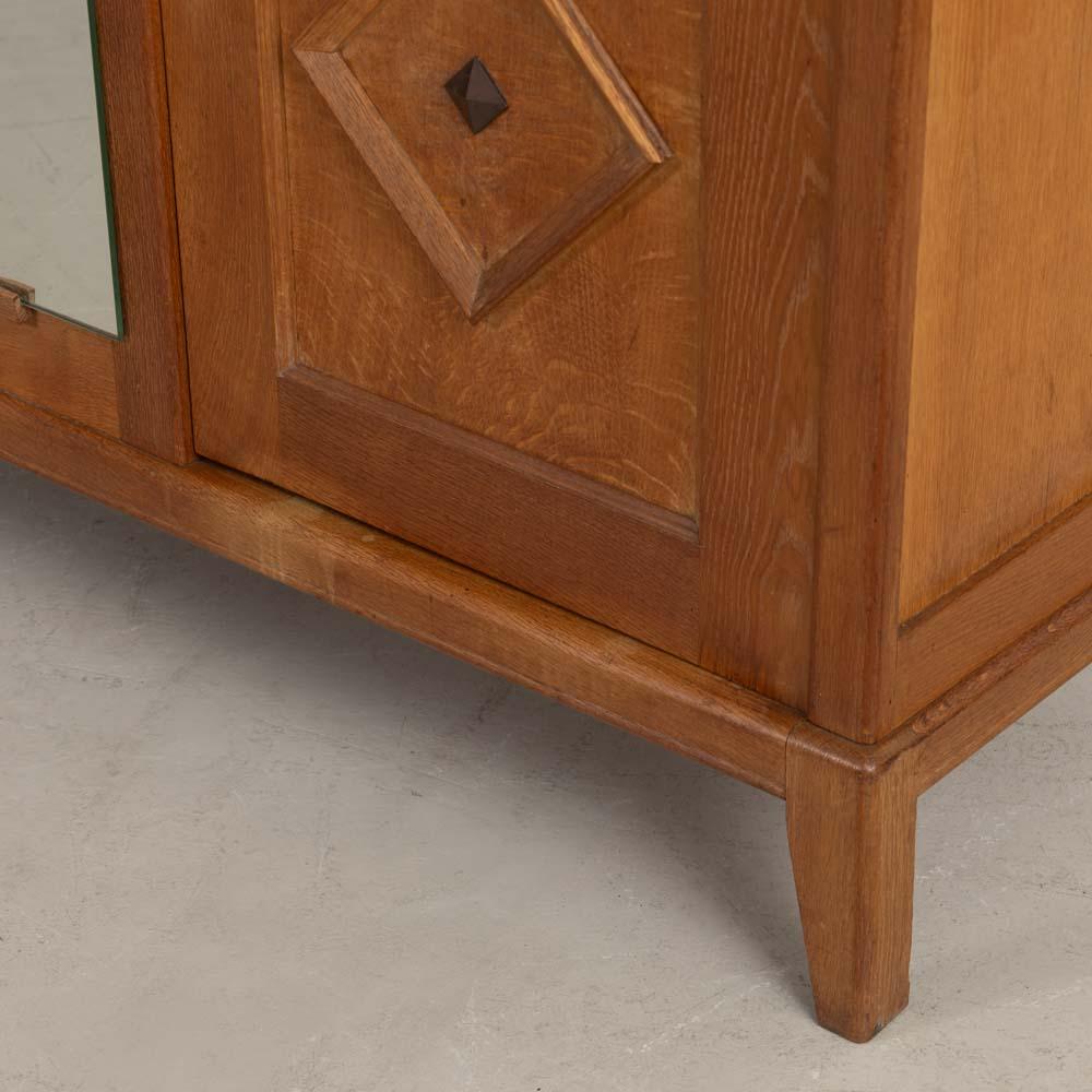 1950s French Carved Wood Cabinet in vendita 11