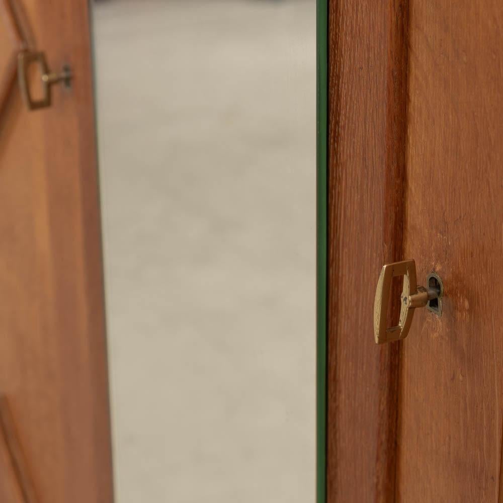 1950s French Carved Wood Cabinet For Sale 10