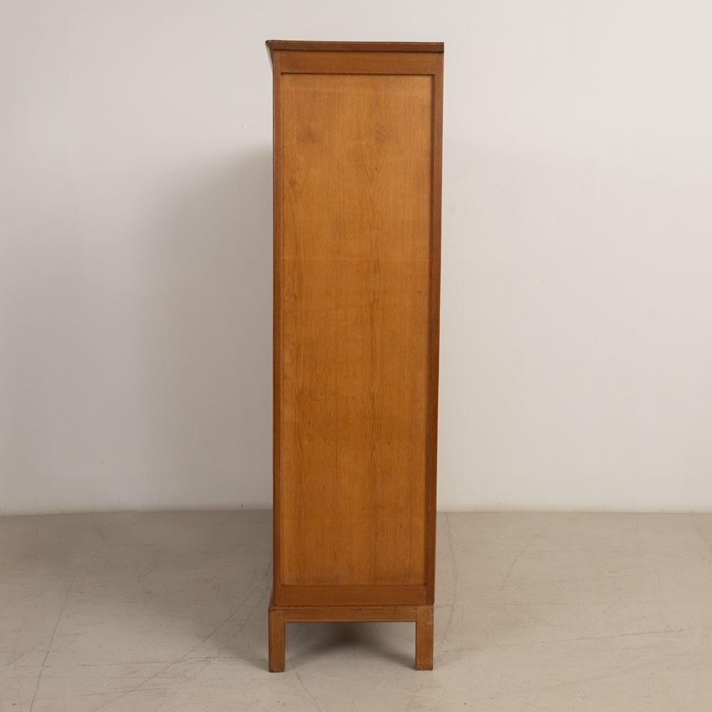 Ottone 1950s French Carved Wood Cabinet in vendita