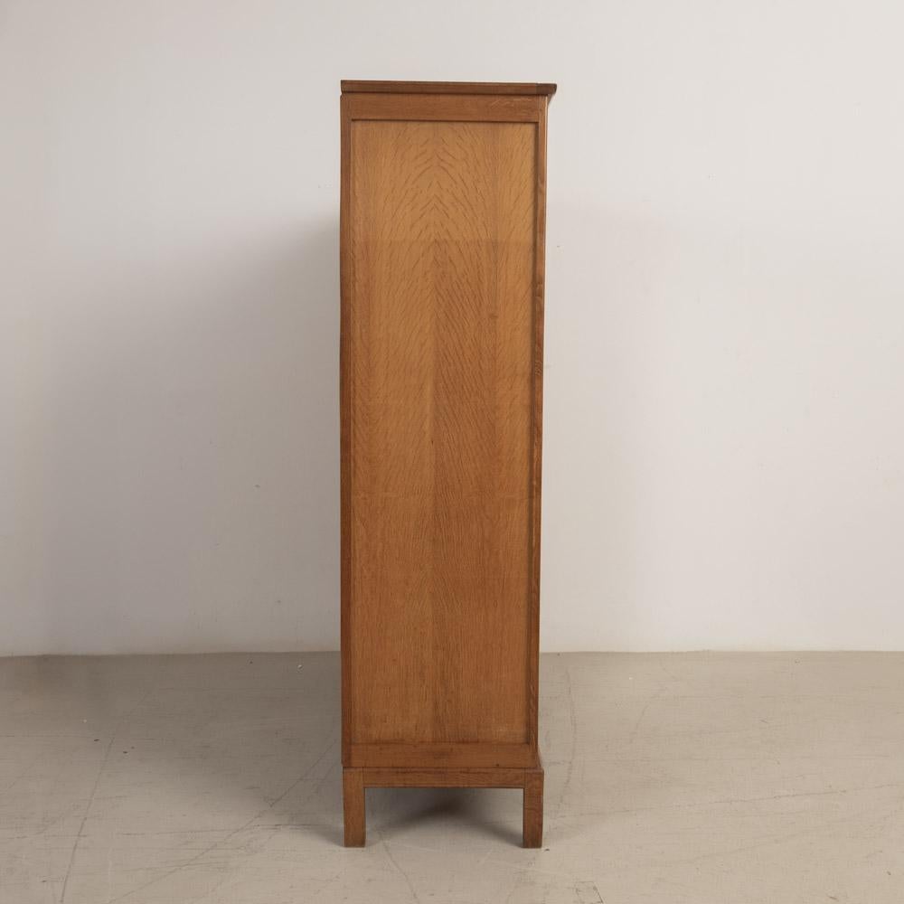 1950s French Carved Wood Cabinet For Sale 3
