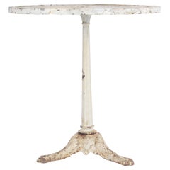 1950s French Cast Iron Table