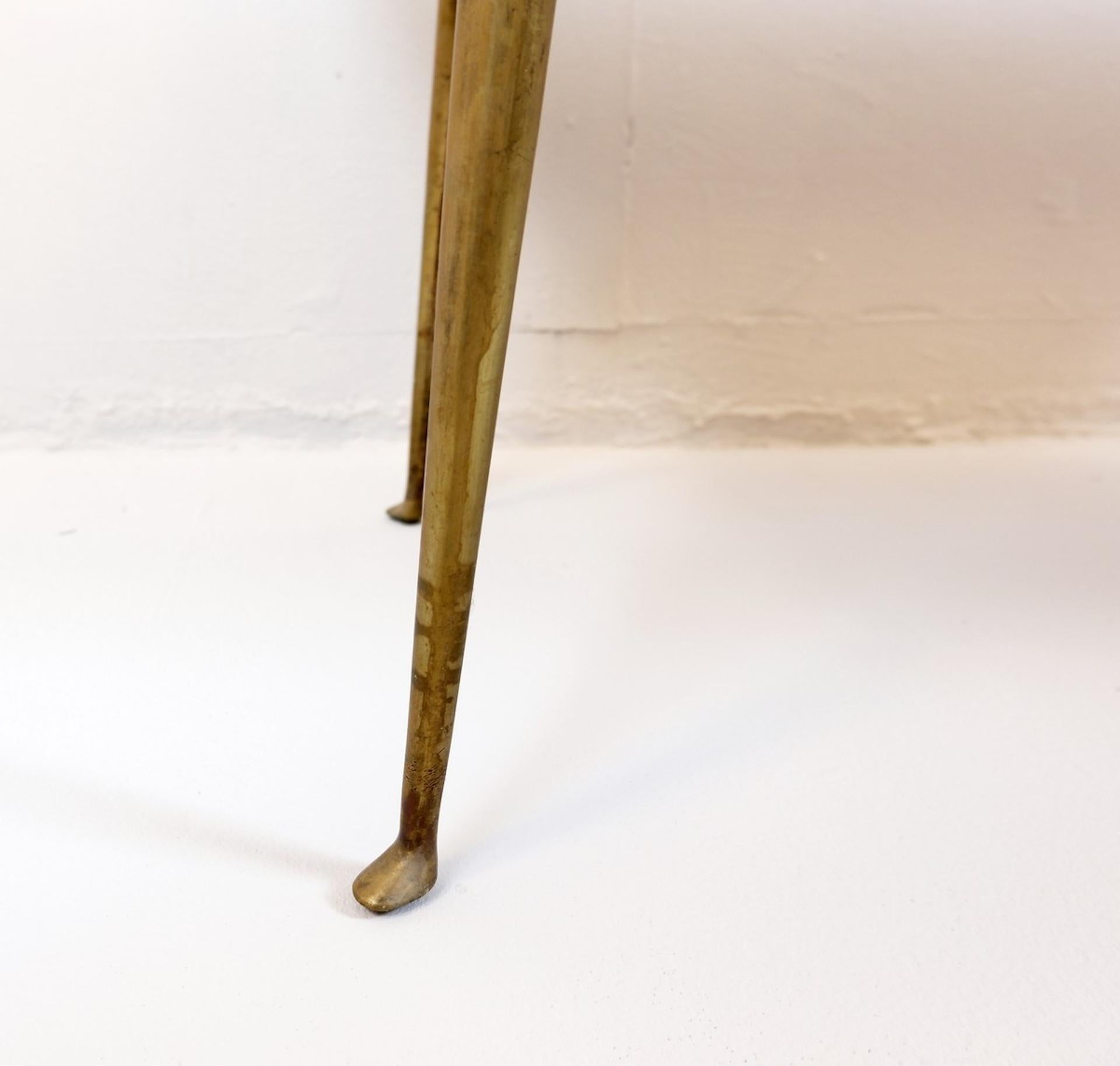 Milieu du XXe siècle Table basse en céramique française des années 1950 signée C. de Savigny en vente