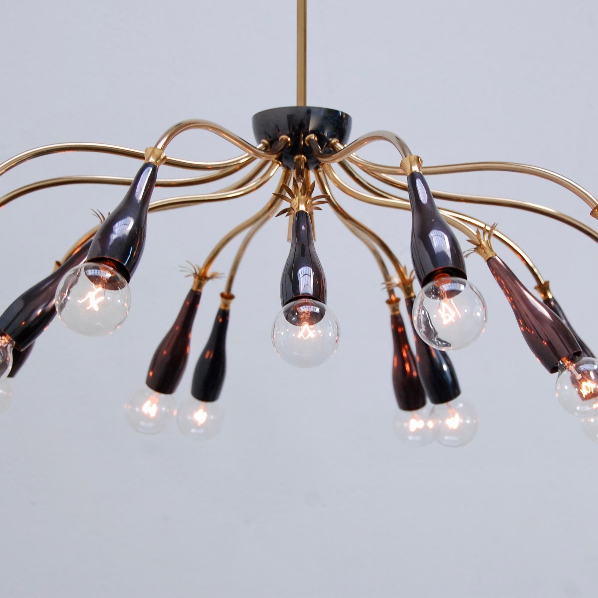 Mid-20th Century 1950s French Chandelier II