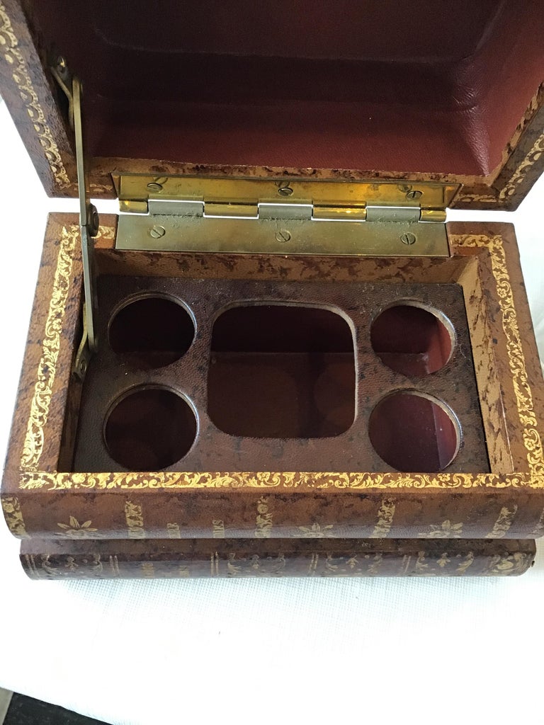 1950s French Cordial Set in a Book Box at 1stDibs