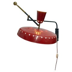 1950’s French Counterbalance Swing Arm Wall Lamp