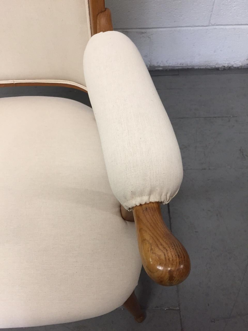 Pareja de sillones campestres franceses de los años 50 en Bueno estado para la venta en New York, NY