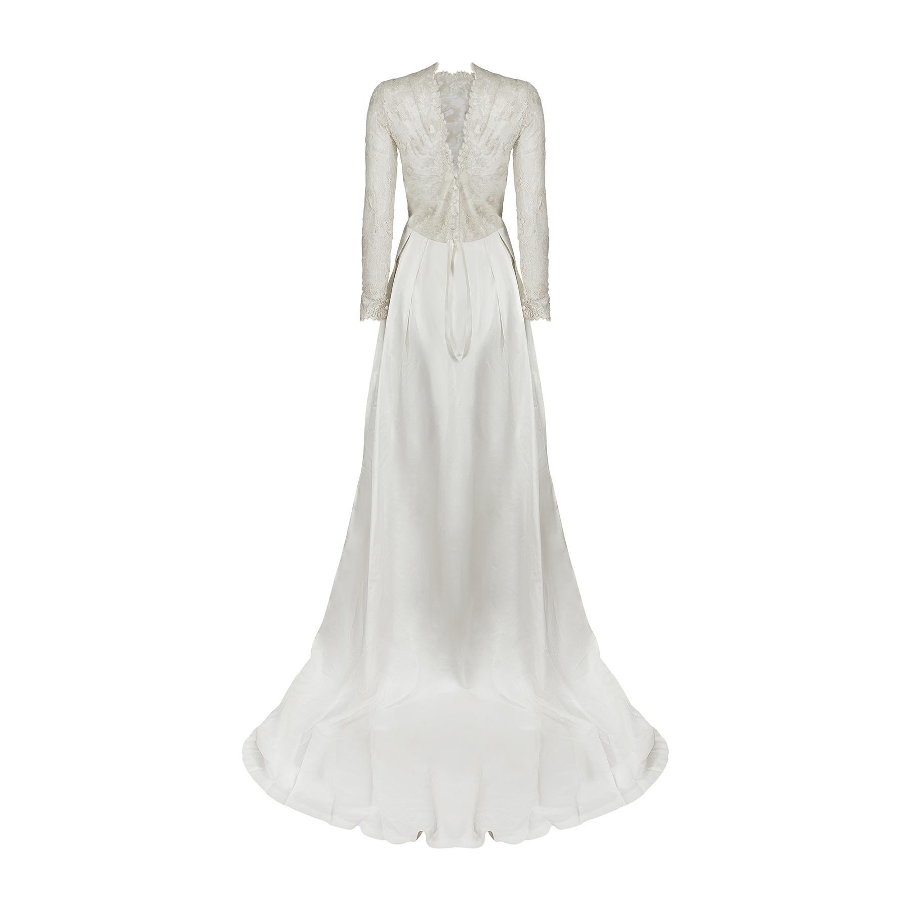 soft gamine wedding dress