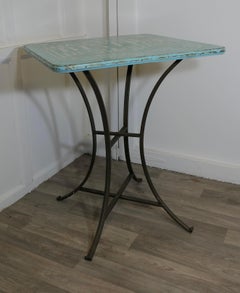 1950s French Enamel  Bistro Table  French Bistro Table a great fun piece