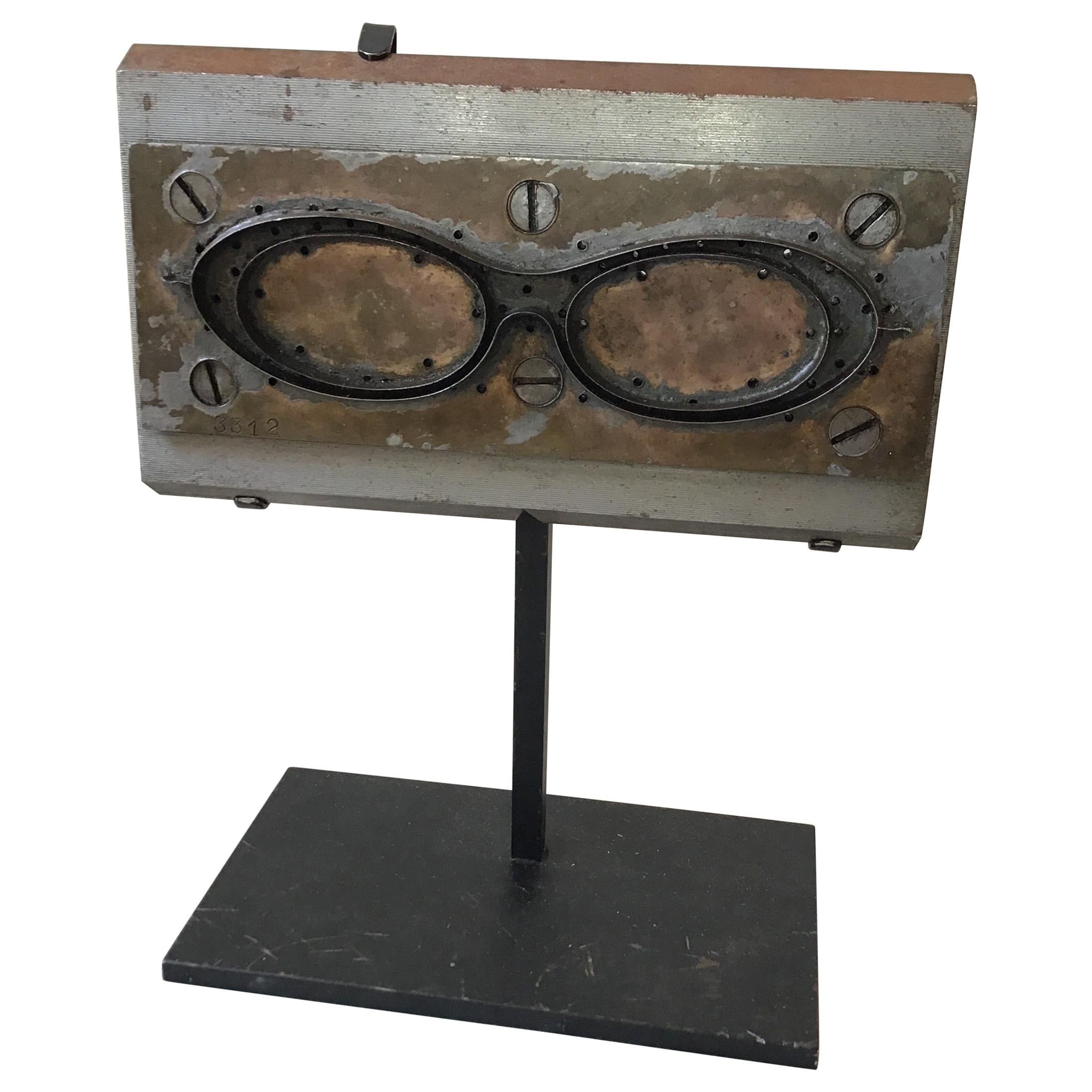 1950s French Eyeglass Mold