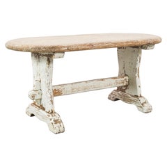 Used 1950s French Farmhouse Oak Coffee Table
