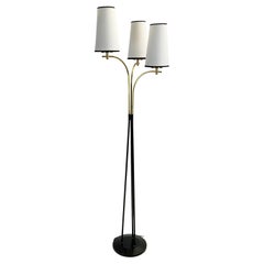 1950s Floor Lamp Attributed to Maison Lunel France
