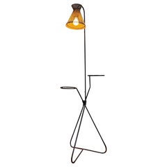 Lampadaire français des années 1950 par Mathieu Matégot